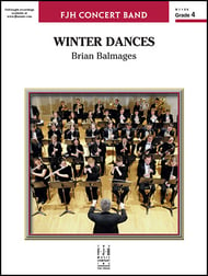 Winter Dances Concert Band sheet music cover Thumbnail